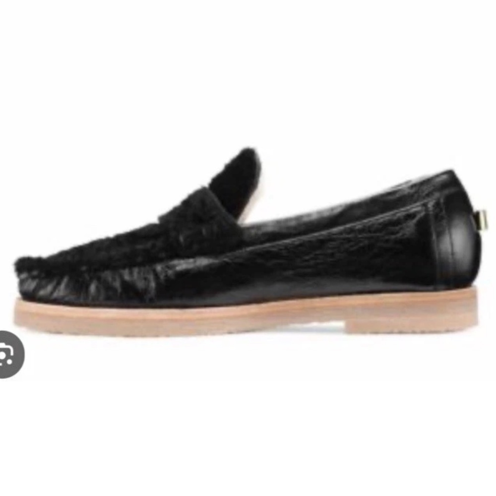 Stuart Weitzman Bromley Shearling Loafer Casual Sheepskin Winter Comfy Shoes 7.5